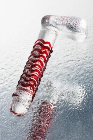 Нереалистичный фаллоимитатор Sexus Glass, 16 см